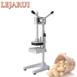 2023 Stainless Steel Potato Slicer Potato Cutter French Fries Cutter Machine For Kitchen Manual Vegetable Cutter Kitchen Gadgets