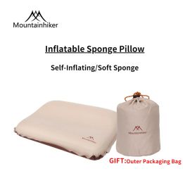 Gear Mountainhiker Ultralight Iatable Pillow Camping Air Pillow Hiking Beach Sleeping Pillow Outdoor Compressible Travel Pillow