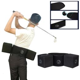 Golf Swing Waist Trainer Portable Adult And Teen Assist Beginners Correct Posture Corrector Supplies 240228