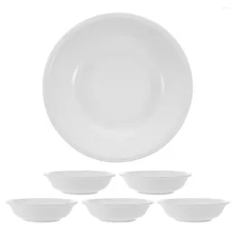 Plates 6 Pcs Mini Dipping Bowls Side Dish Sauce Dishes For Soy Condiment Round Plastic Serving