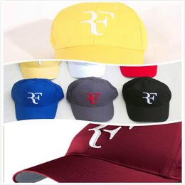 Whole-female and male 2020 newest men women Roger Federer RF Hybrid Baseball caps tennis racket hat274u