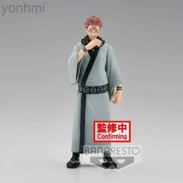 Action Toy Figures In Stock Banpresto Original Jujutsu Kaisen 16Cm Ryomen Sukuna Anime Figur Action Figures Collection Model Toys Gk Statue PVC ldd240314