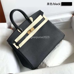 2024 Tote Thread Lady Classic Bag Designer Top Lychee Bags High End Layer Quality Togo Real Genuine Calf Leather Handbag Lock Women's KMUY3CF4 WP6Y