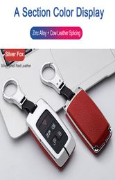 Fits Perfect smart key ring 5 btn For Range Rover Sport Evoque Velar Discovery 5/Jaguar E-Pace 2018 2019 car key case4253262