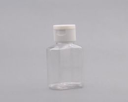 15ml Mini Hand Sanitizer Pet Plastic Bottle With Top Cap Square Shape For Makeup Lotion jllQfm lajiaoyard4662115