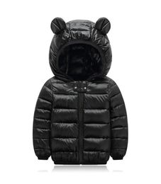 Kids Down Hoodies Coats with Lighter Zipper & New Pressing Technology | Long Sleeve Toddler Baby Boys Girls Winter Jacket Snow Coat for Ultimate Warmth