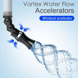 Accessories Adjustable Direction Vortex Water Flow Accelerator Fish Tank Rotating Water Outlet Nozzle for Aquarium Philtre Pump