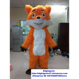 Mascot Costumes Yellow Long Fur Wolf Coyote Jackal Dhole Fox Mascot Costume Adult Cartoon Character Cultural Festival Ambulatory Walking Zx272