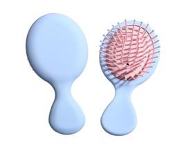 Candy Colours Hair Brush Detangling Massage Combs With Air Cushion Wet Dry Hairdressing Brushes Children1611730