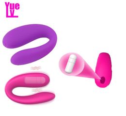 YUELV U Shape Wearable Vibrator Dildo Gspot Clitoris Vibrating Stimulation Vaginal Orgasm Anal Masturbation Adult Sex Toys For Wo3457156