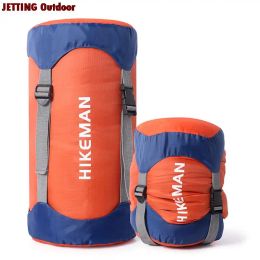 Gear 1pcs Waterproof Compression Sleeping Bag Storage Bag Stuff Sack Ultralight Outdoor Hiking Camping Storage Bag