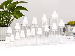 Plastic Perfume Bottles PET 2ml 3ml 5ml 10ml 30ml 50ml 60ml 100ml Atomizer Transparent Empty Mini Refillable Spray Container Porta6784140
