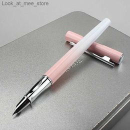 Fountain Pens Fountain Pens Luxury pen 5056 All Colour Business Office Student School Stationery Supplies 0.38mm Nib Fountain Pen New Q240314