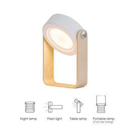 BRELONG Lantern Night Light Table USB charging Lamp Led Light Small Portable Lantern For Bedroom reading light Multifunction6116791