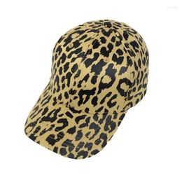 Ball Caps Unisex Leopard Baseball Cap Women Hats Female Men Dad Hat Snapback Hip Hop Snap Back Gorras