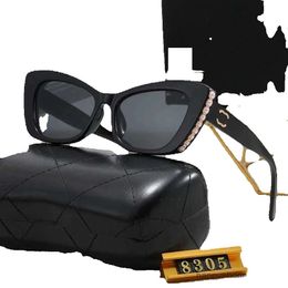 Designer Glasses Protective Eyewear Purity Cat Eye UV380 Alphabet Design Sunglasses Driving Travel Beach Wear with Original Boxgyap