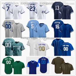 Stitched 2024 Baseball Jerseys 31 Will Smith 35 Chris Stratton 69 Anthony Veneziano 52 Michael Wacha 61 Angel Zerpa 34 Freddy Fermin 14 Austin Nola 26 Adam Frazier