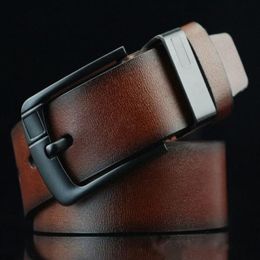 rival Top Quality Men & Women Leather Belt Fashion Brand belts for Men & Women Jeans Belt male strap234r