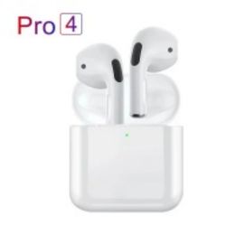 Pro 4 TWS Wireless Headphones Earphone Bluetooth-compatible 5.0 Waterproof Headset with Mic for Xiaomi iPhone Pro4 Earbuds 2024