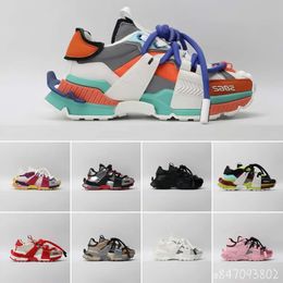 2024 Latest Model Designer Multicolor Space Sneakers Plate-Forme Pop Colour Matching Running Shoes Thick Sole Trend Light Fashion All Match Colour Cool Casual Lace-U