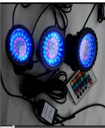 led aquarium light RGB Submersible Spotlights Garden Pond Pool Underwater Bulb fish tank lamp EU UK US AU Plug3210507