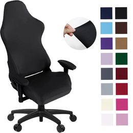 Ergonomically designed office computer game chair slide cover with stretchable polyester lining racing game chair cover 240314