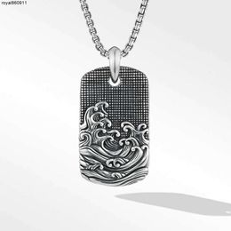 Aa Designer Pendant Necklace Sweet Love Jade Dyman Pure Silver Wave Direct Sale