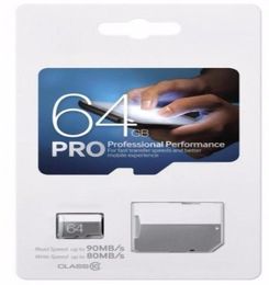 PRO 256GB 128GB 64GB 32GB Memory TF Card High Speed Class 10 for Cameras Smart Phones7650296