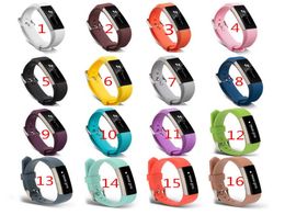 New color Silicone Replacement Straps Band For Fitbit Alta Watch Intelligent Neutral Classic Bracelet Wrist Strap Band With needle3336869