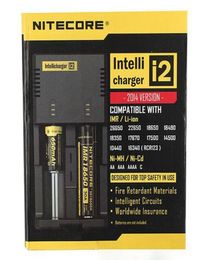 High quality Nitecore Intelli Charger I2 Battery Charger I2 18650 18350 18500 Battery Charger Genuine Nitecore I2 Battery Charger7637047