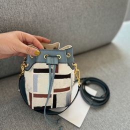 Leather Shoulder Cross-body Bag Handbag Luxury Designer Mini Bucket Bag Ladies Purse Wholesale Price Concessions