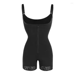 Women's Shapers Slimming Body Shaper Women Bodysuit Sculpting Shapewear Zipper And Buckle Firm Control Tummy Waist Trainer Sexy Underwear