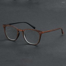 Sunglasses Design Wooden Reading Glasses Women Men Pochromic Lens Ultralight Anti Blu Fatigue 0.75 1 1.25 1.5 1.75 To 4