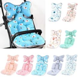 Stroller Parts Cartoon Comfortable Cotton Child Cart Mat Born Pushchairs Accessories Baby Seat Pad Infant Cushion Buggy