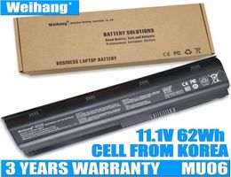 Weihang Korea Cell Battery for HP Pavilion G4 G6 G7 G32 G42 G56 G62 G72 CQ32 CQ42 CQ43 CQ62 CQ56 CQ72 DM4 MU06 5935530013651518