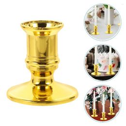 Candle Holders 24 Pcs Pillar Candlestick Wedding Decorations For Ceremony Plastic Centrepiece