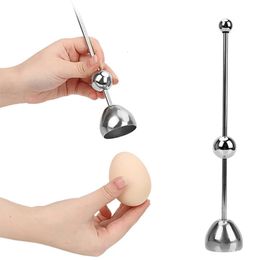 Egg Topper Cracker Cutter Opener Scissors Shell Boiled Kitchen Tool Cooked Snipper Stainless Steel Break Beat Clipper 240307