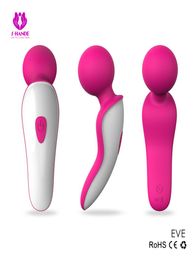 Mini 9 Mode AV Vibrator Magic Female Personal Wand Massager clitoris stimulator Vibrator Comfortable Handheld Sex Toys For Women1041922
