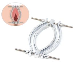 Metal Labia Clip Clitoris Stimulator Sex Clamp BDSM Bondage Vagina Speculum Adult Erotic Games Pussy Massager Sex Toys for Women3435394