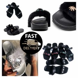 2024 Designer Sandals Women Leather Casual Shoes Roman Sandals Flat Heel Woven Buckle Slippers GAI Comfort
