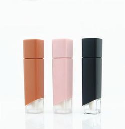 5ml Lip gloss Plastic Bottle Empty Lipgloss Tube pink black Brown red frosted Mini Split Containers4436230