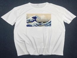 New Designer tshirts off The Great Wave of English Bulldog Tshirt For Man white T Shirts women summer plus size tshirt top1446025