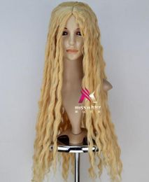 The Hobbit Elf Woman Galadriel Artanis Nerwen Blonde Cosplay Party Wig Hair2110065