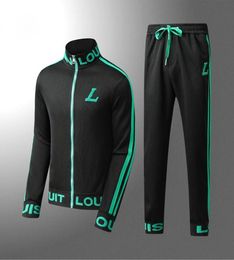 Fashion men039s suit Designer sweatshirt Golf clip tracksuit Gramme and pants monogrammed Ladies sportswear Casual Jogging Suit A7281741