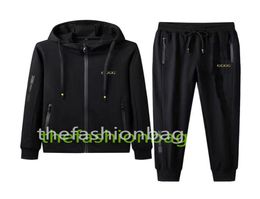 Men039s set Tracksuits Hoodie Sets Sweatshirts And Pants Designer Tracksuits Jumpers Suits Spring Autumn Tracksuit With Letters1201172