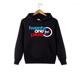 Men039s Hoodies Sweatshirts Twenty One Pilots Hoodie For MenWomen Double Line Logo Pullover Band Hooded Sweatershirt18828269