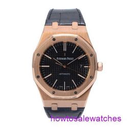 AP Wrist Watch Fancy Watch 15400OR Royal Oak Series 18K Rose Gold Automatic Mechanical Mens Watch 41mm Diameter Swiss Famous Watch Single Watch