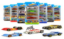 5pcslot Whole Wheels Random Styles Mini Race Cars Scale Models Miniatures Alloy Toy wheels For Boys Birthday Gift6283192