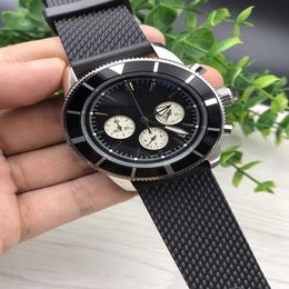 high quaity man watch steel watches quartz stopwatch Male watch stainless watches chronograph wrist watch 235271L