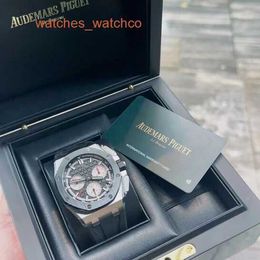 AP Watch Luxury Watch Collection Royal Oak Offshore Series 26420SO Ceramic Circle Panda Plate Automatic Mechanical Mens Watch 44mm Date and Timing Function